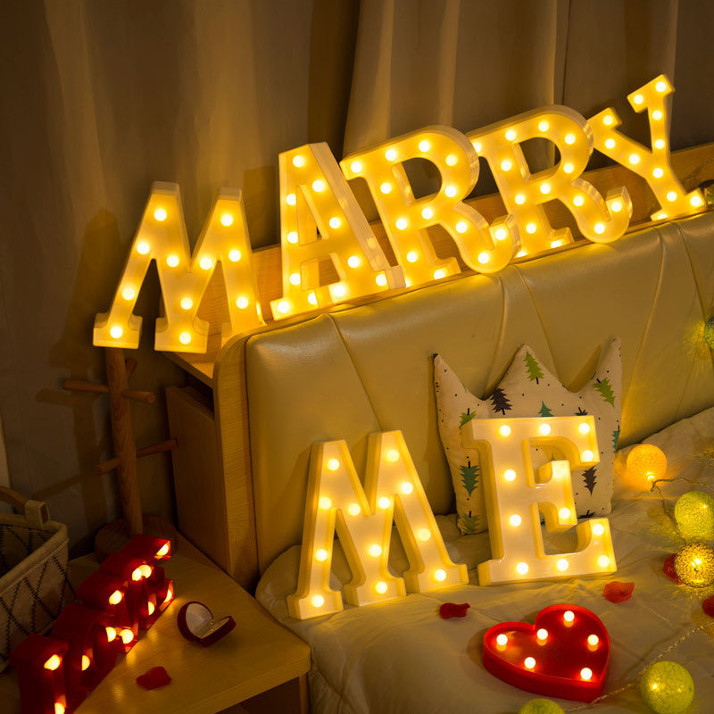 16CM-LED-Letter-Night-Light-Light-Alphabet-Battery-Home-Culb-Wall-Party-Wedding-Birthday-holiday-DIY