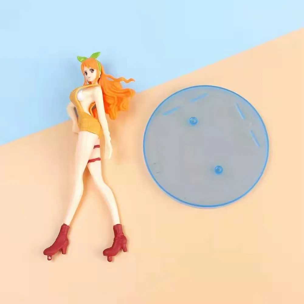 Anime Manga 17cm Anime One Piece Figure Nami Action Figures Sexy Girl Waifu Model PVC Collectibles Toys Ornament Room Decor Gifts 24329