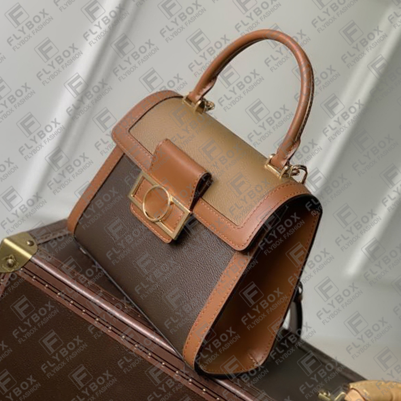 M46751 Dauphine Bag حقيبة يد حقيبة الكتف أكياس كروس جسمها أزياء مصممة فاخرة عادية أعلى جودة التسليم السريع