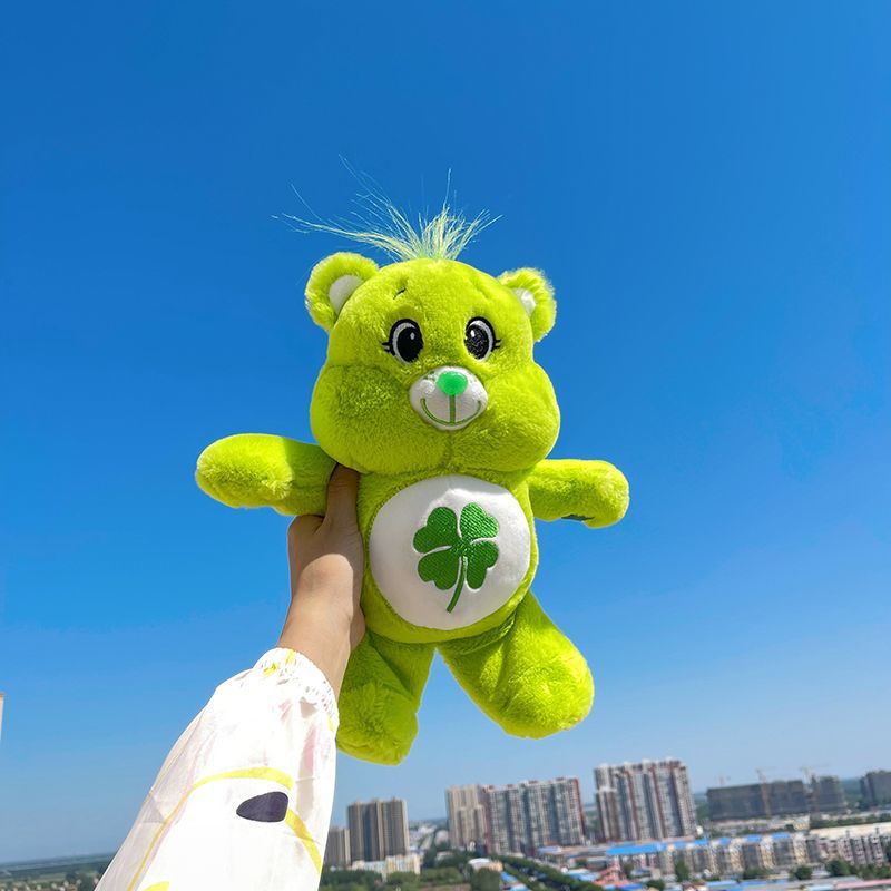 Hurtownia szczęśliwego tęczowego niedźwiedzia Plush zabawki dla dzieci w grę placze