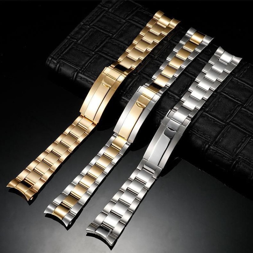 Watch Bands Top Quality Metal Strap For Classic Replacement Oyster Submarainer Steel 21mm 20mm2174