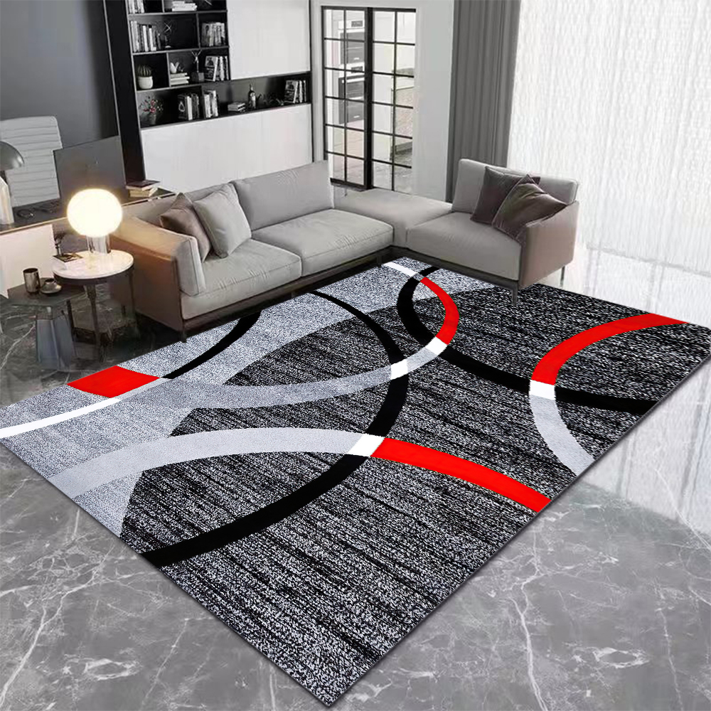 Nordic Abstract Carpets For Living Room Home Decor Sofa Table des grandes suralités de la maison Modern Home Entrance Dormat Mat de sol sans glissement