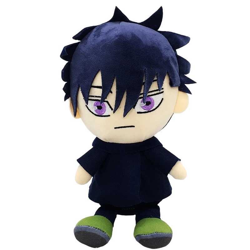 Anime mangá 25cm japão anime jujutsu kaisen pelúcia brinquedos gojo satoru itadori yuji figura dos desenhos animados boneca crianças presentes de aniversário kawaii decoração 24329