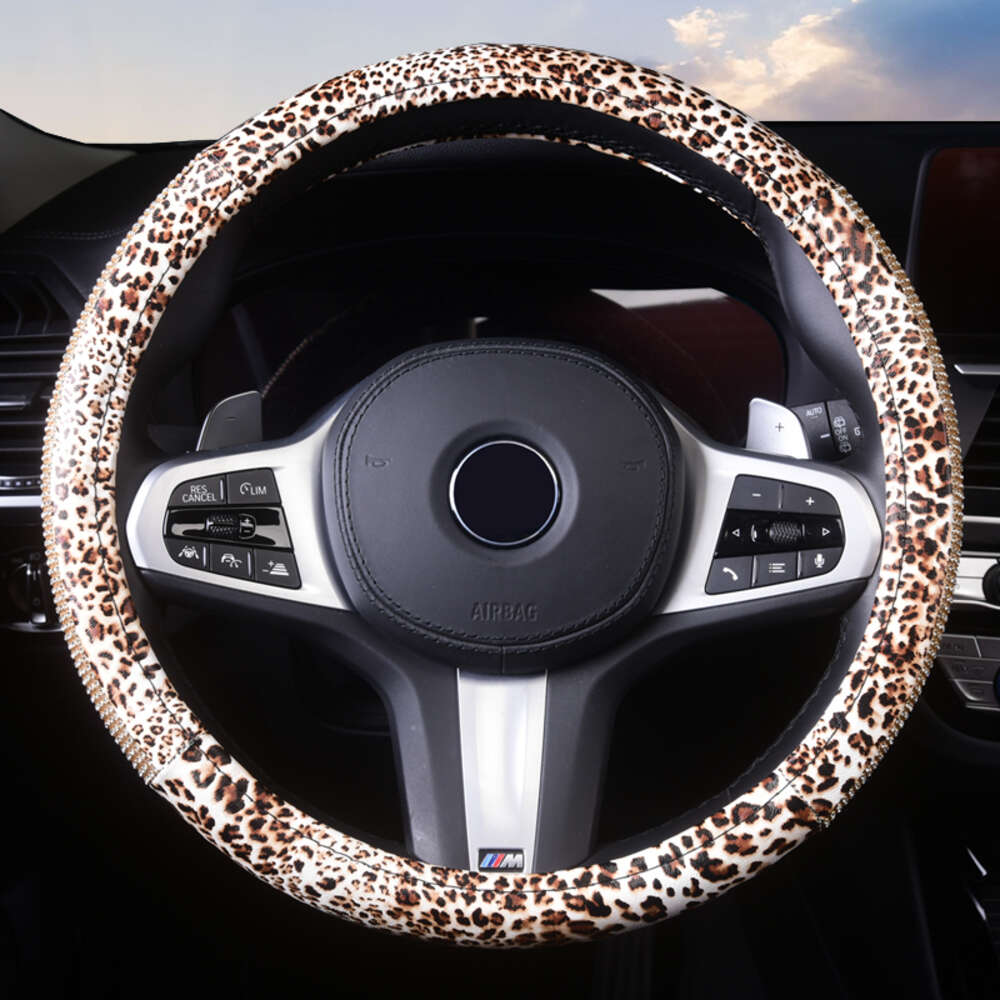 Upgrade bling cover, strass stuurhoes met kristallen diamant voor dames, sprankelende autowielbeschermer