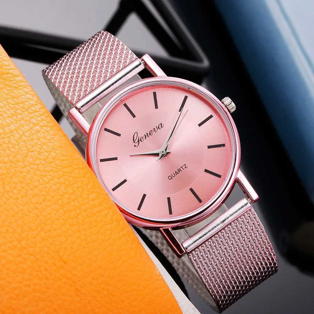 Zegarek obserwuje kobiety modne zegarek 2023 Kwarc Watch Life Waterproof Watch for Woman Relgio feminino 24329