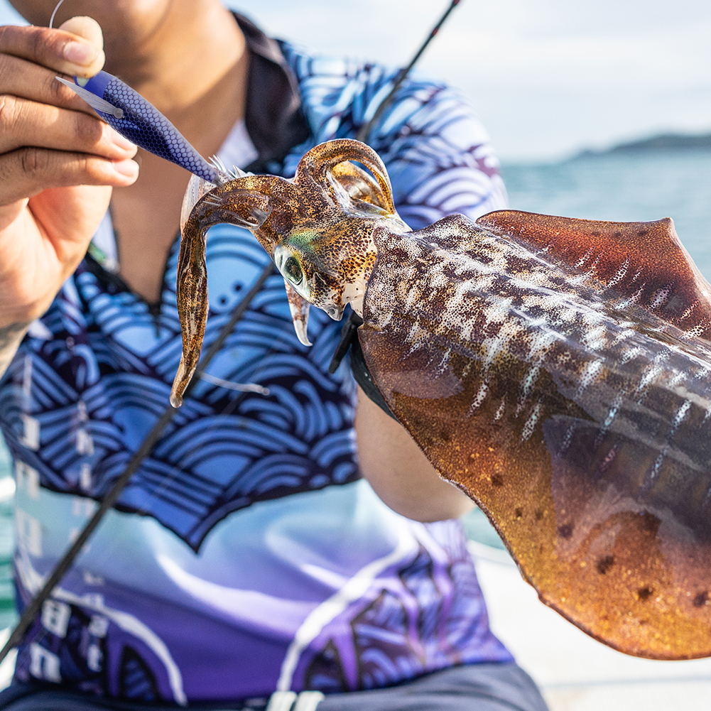 1-8cm الأخطبوط الخشبية المضيئة pesca eging squid القفز الروبيان الخشبية