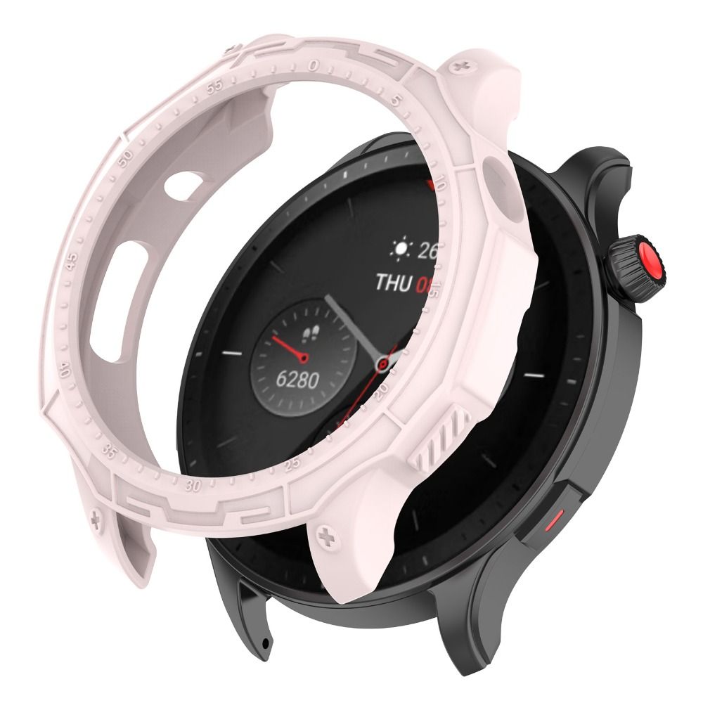 حافظة شاشة شاشة شاشة Soft Edge لـ AmazFit GTR 4 Smart Watch Watch Presctive Cover Cover Excessories