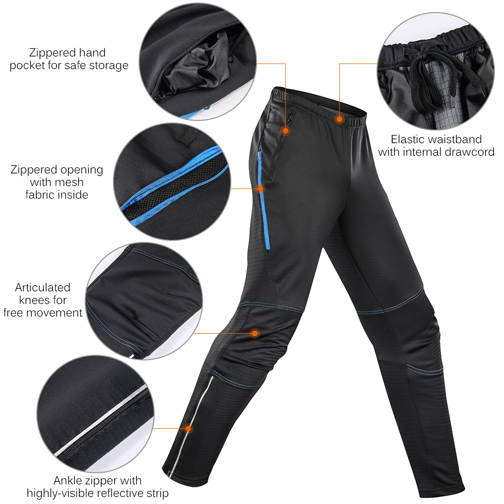 Veste de vélo de cyclisme à vent étanche Lixada Set en maillot de vélo d'hiver Veste à manches longues thermiques avec pantalon 2021 Nouveau