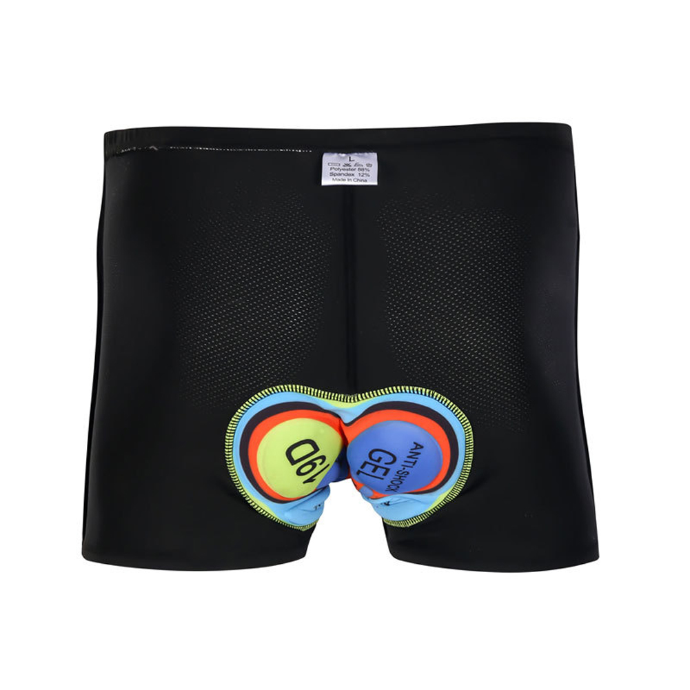 Shorti ciclistici completamente traspiranti, biancheria intima 20D con gel pad shock MTB Bike Road Road strada