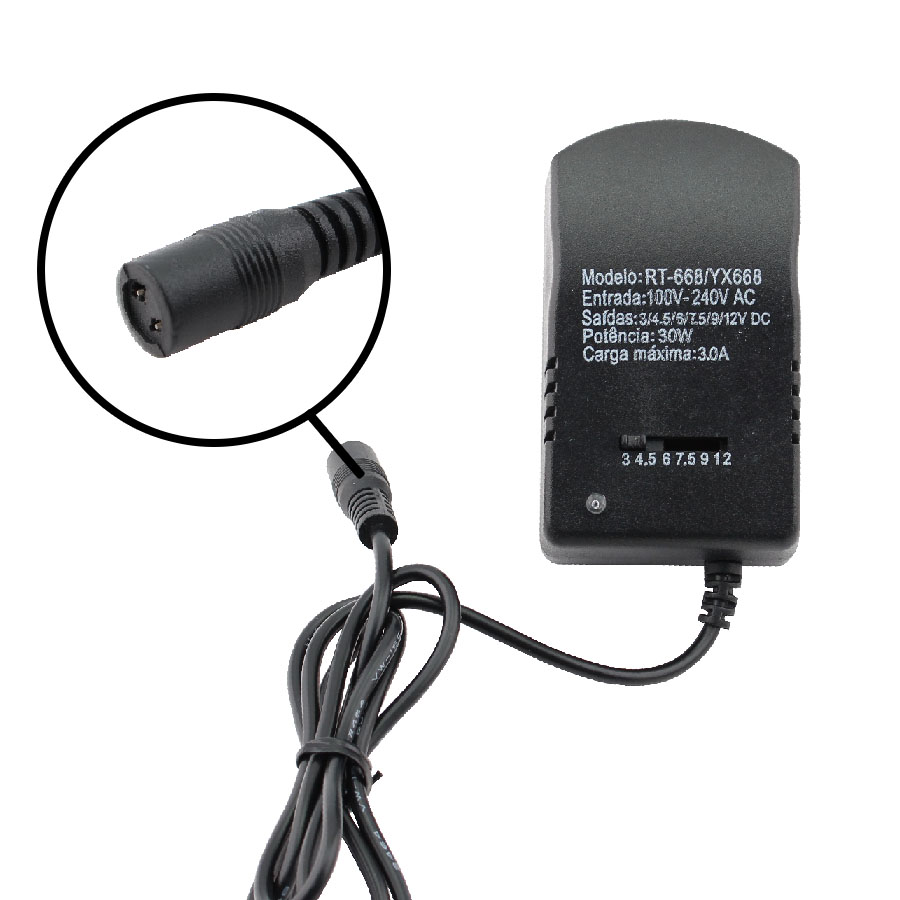 Ayarlanabilir Güç Kaynağı Adaptörü Çok Voltaj Şarj Cihazı AC 220V - 12V DC 9V 6V 7.5V 5V 3V Dönüştürücü Adaptör Tapası 7 3A 30W EU US