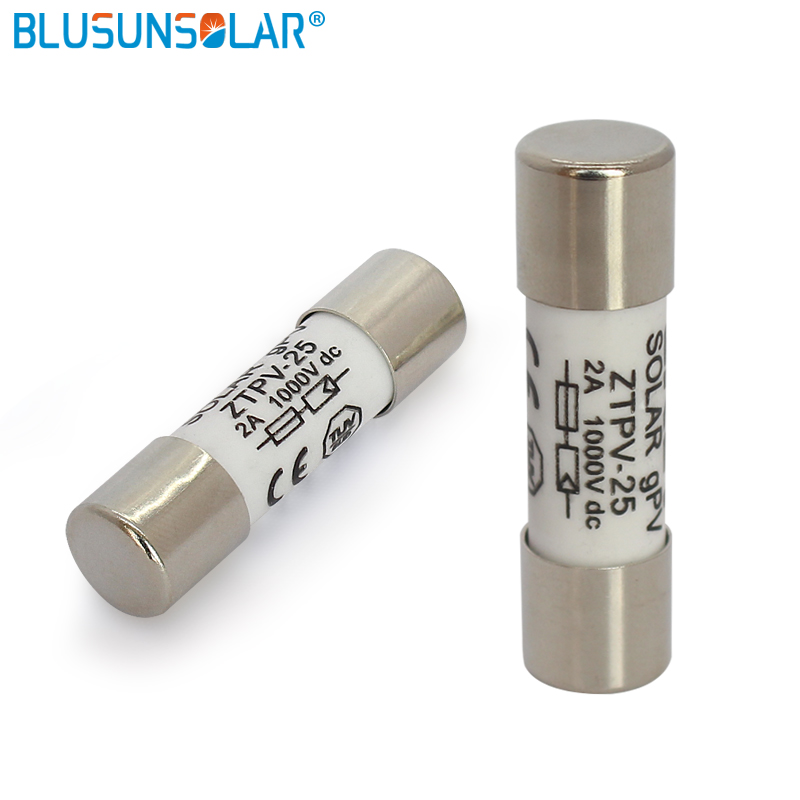 10/20/30/50/Solar Fuse 1000V 30A Fuse DC 10*38MM 1-32A PV Solar Fuse Metal Alloys for Solar Power System Protection