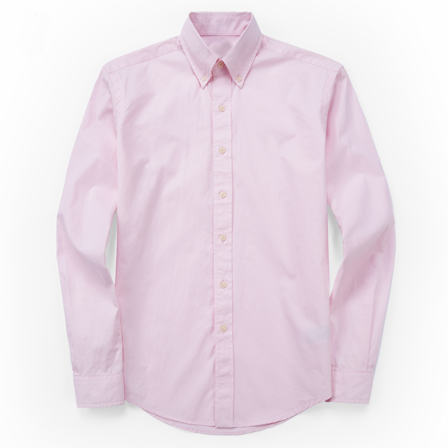 Nueva Camisa de algodón de manga larga de otoño e invierno para hombres, camisa casual pura para hombres, camisa Oxford de moda, ropa de marca social lar