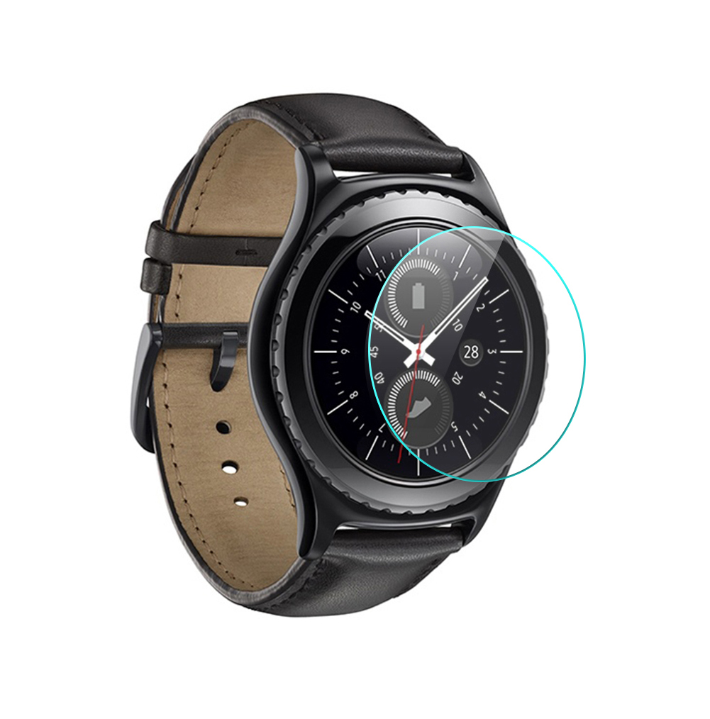 Huawei için 23-46mm Temperli Cam Ekran Koruyucuları Garmin Fenix ​​için Sıfır GT Urbane LTE Smartwatch Koruyucu Cam