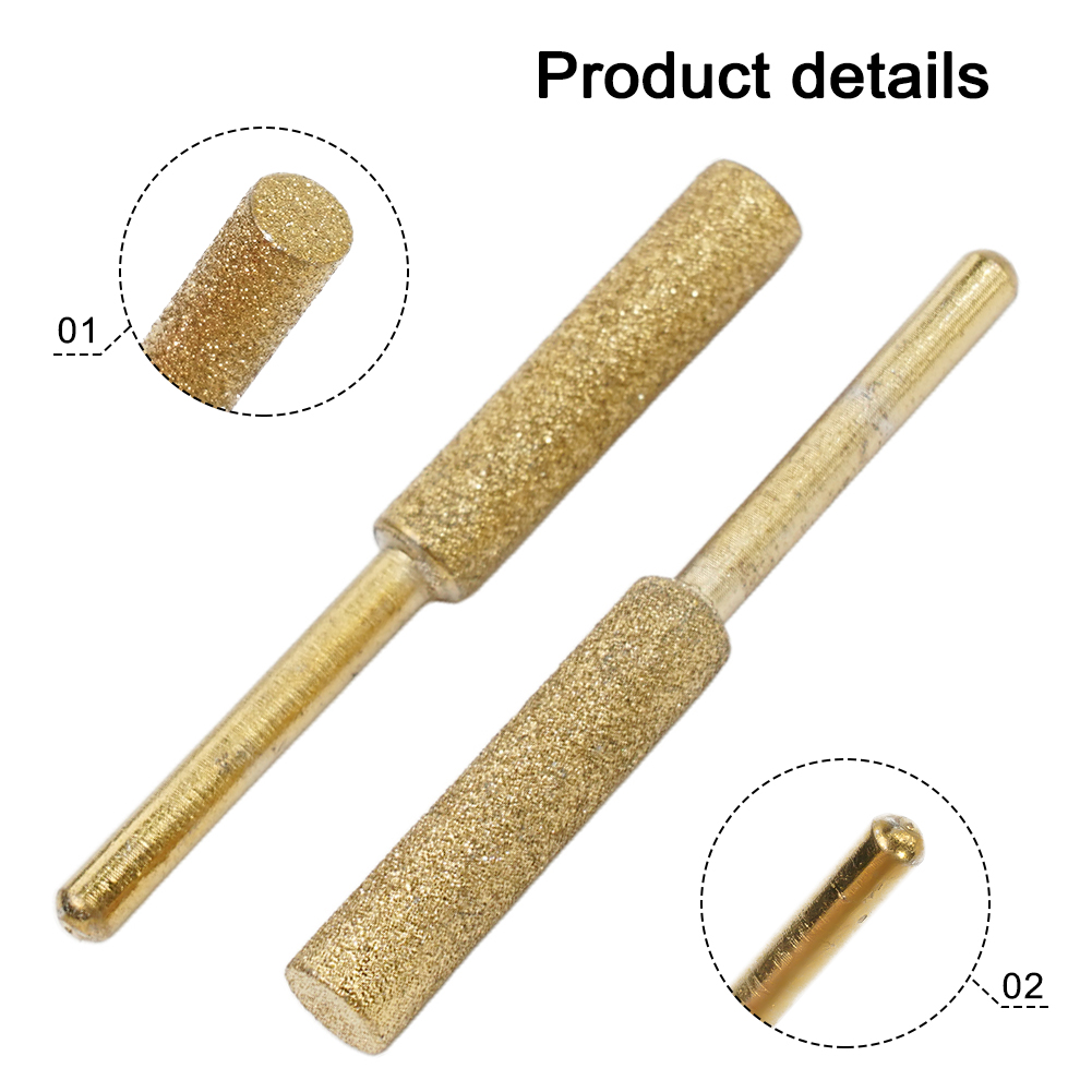 4/4,8/5,5 mm Diamant Electric Sägeschärker Burr Mühle Kettensäge Bohrer für Holzbearbeitungswerkzeuge Zubehör