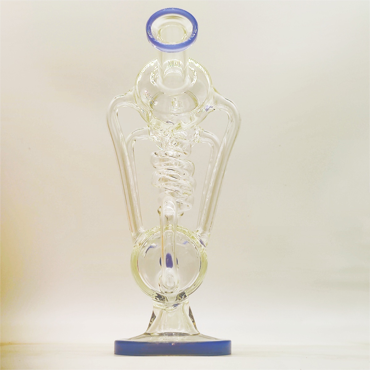 2024 Heady Glass Neo Fab Large String Filter Bong in vetro da 11 pollici Pipa ad acqua Bong Tabacco da fumo 14MM Ciotola Dab Rig Recycler Tubi Bubbler