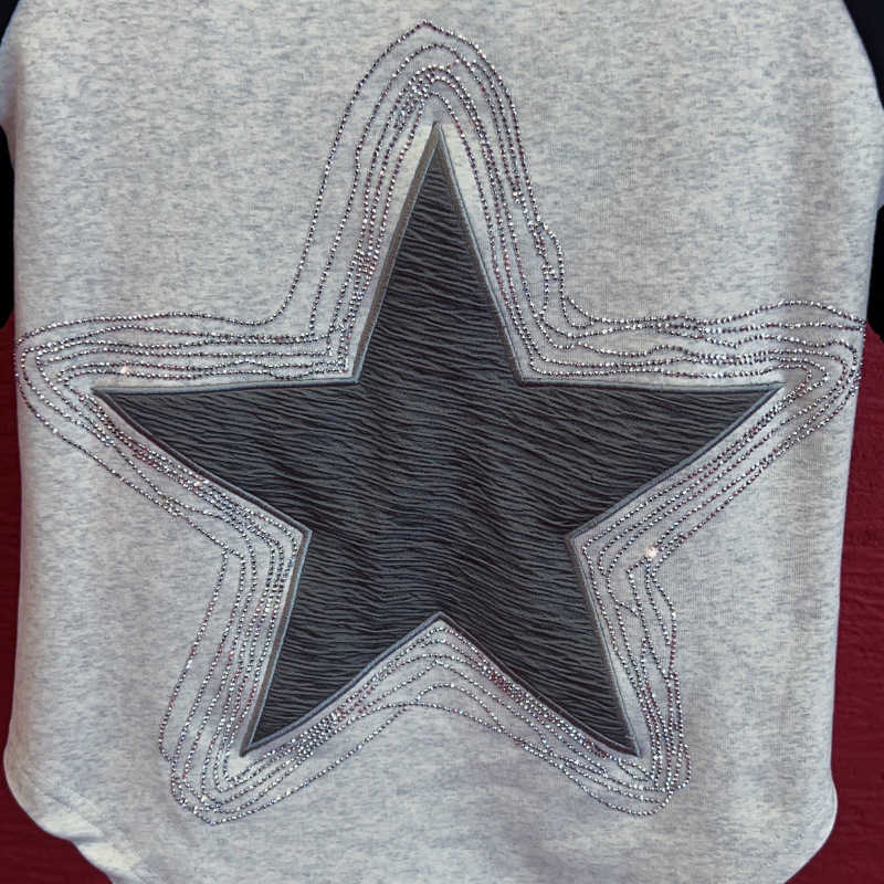 Outlet ~ Counter Cotton Hongkong Cool Girl Raglan T-shirt Salt High Street Star