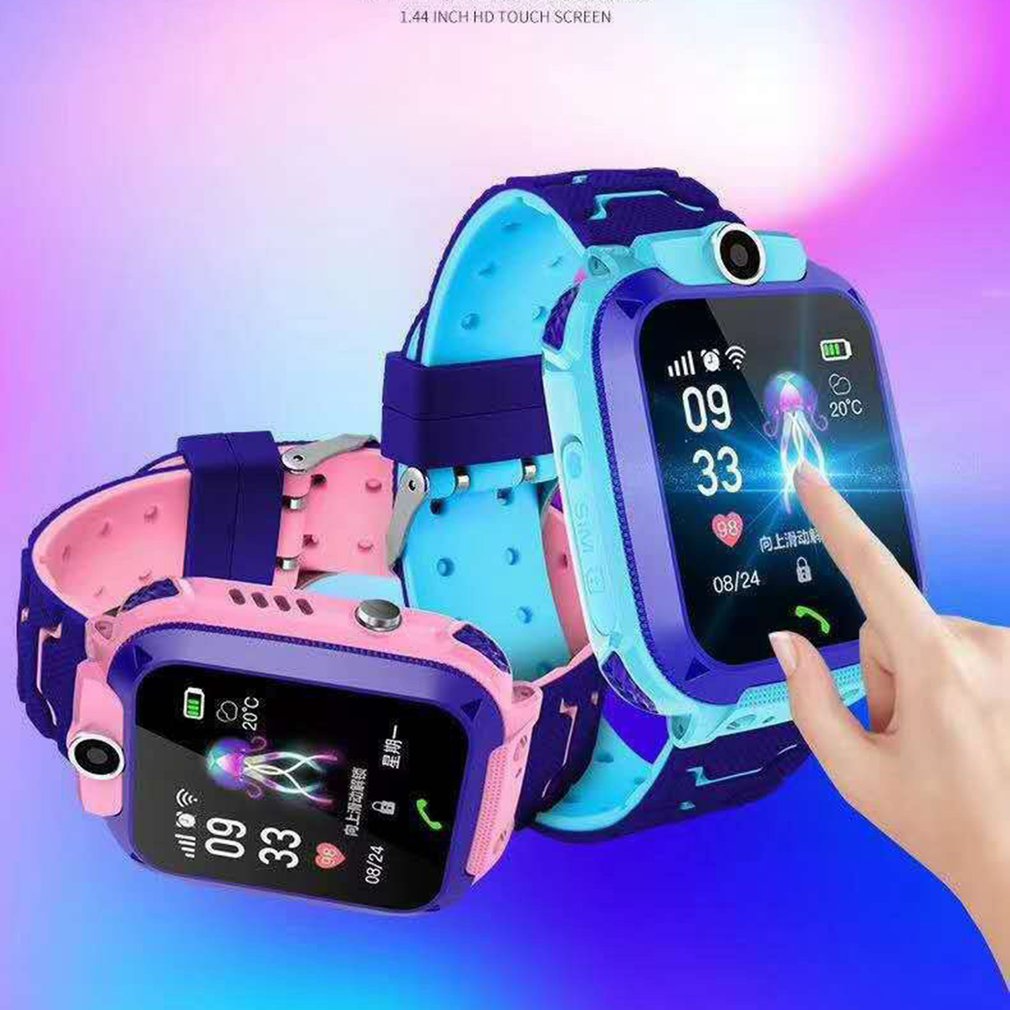 Smart Watch for Kids Q12 Smart Watchs for Boys Girl Smartwatch GPS Tracker Watch Orologio cellulare Mobile Telefono Miglior regalo