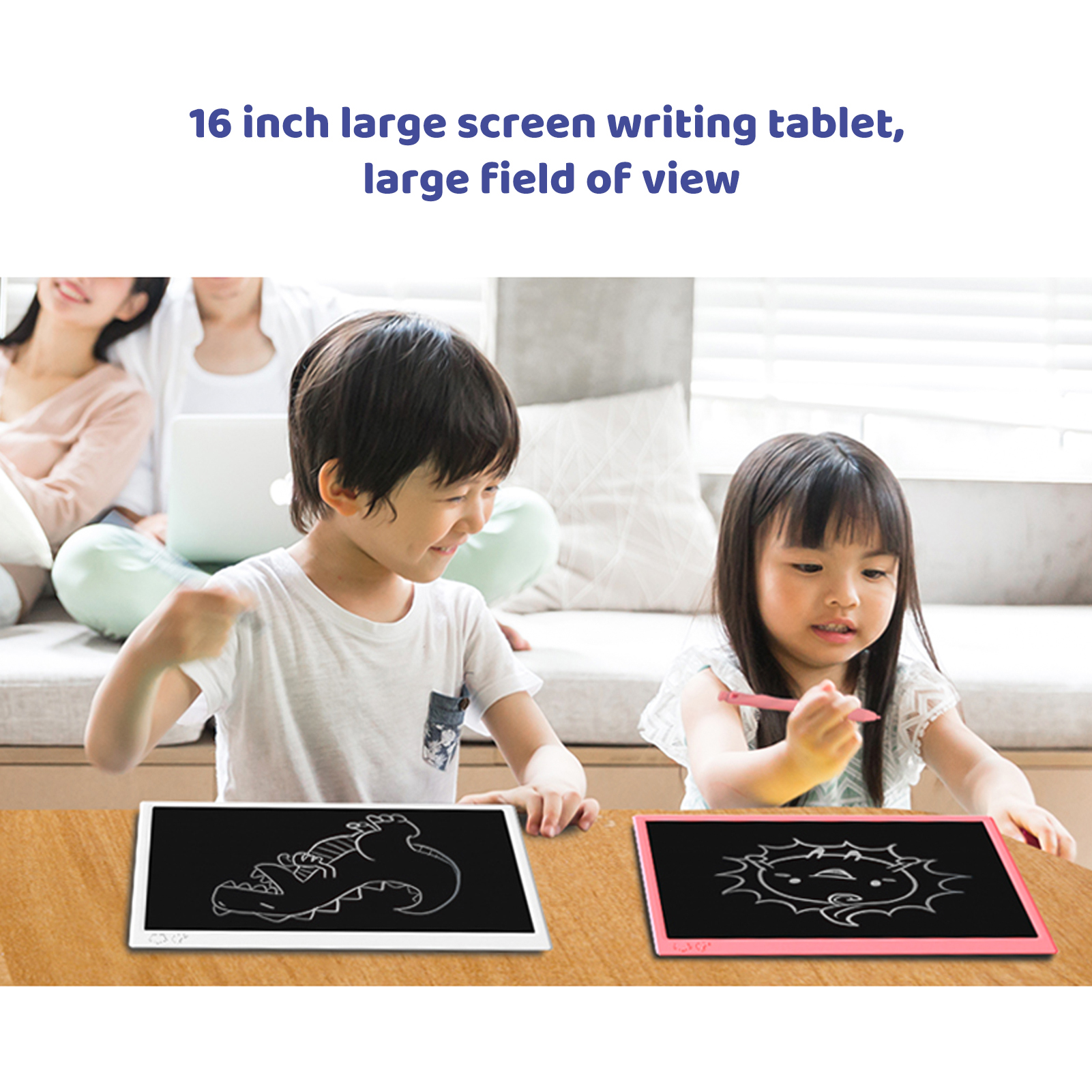 16 inch LCD Tekening Tablet Elektronisch schrijfbord Kinder Tekening schildergereedschap Kleurrijk Handschriftkussen Kid Birthday Cadeau