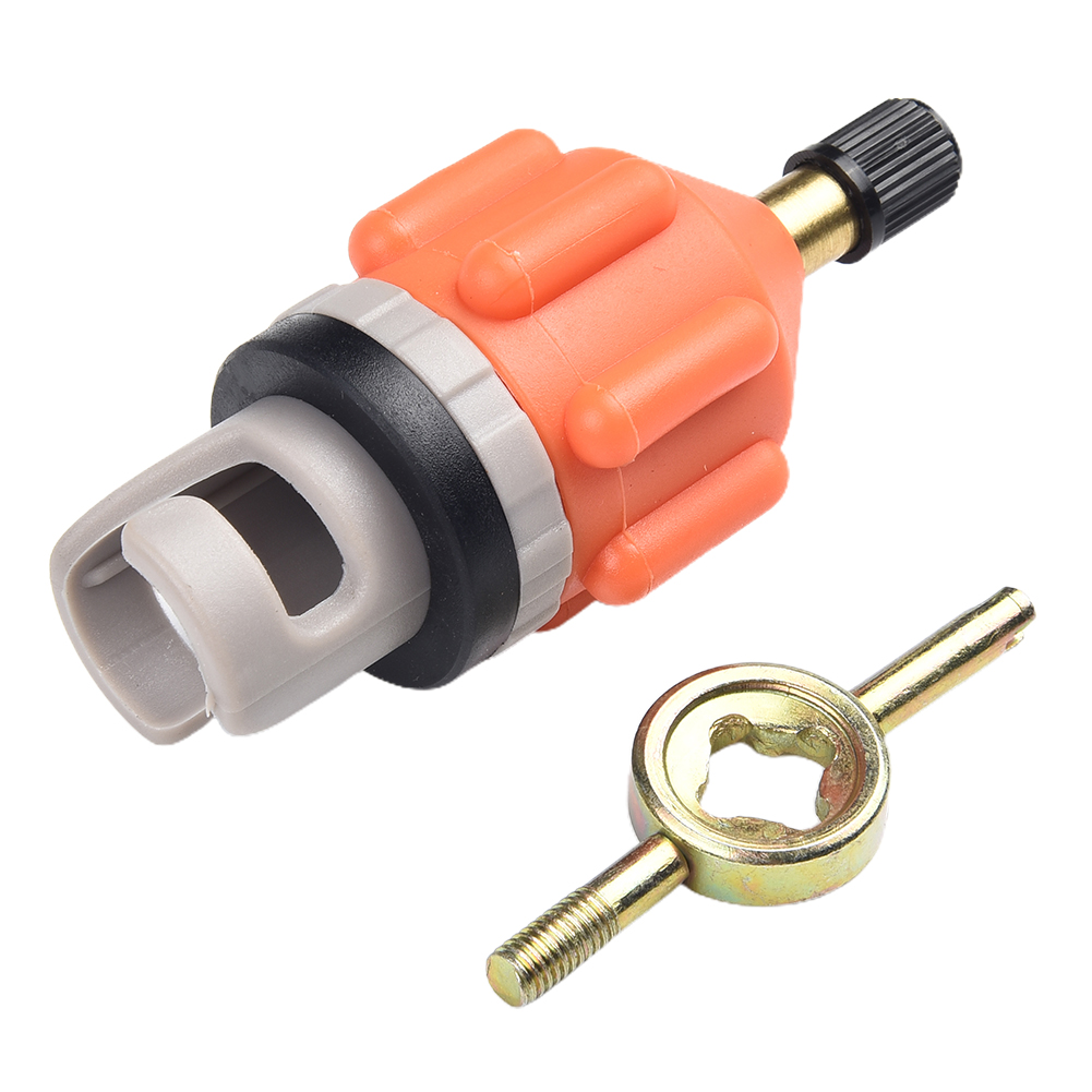 Adaptador de válvula de ar inflável Os barcos de borracha de remo inflável canoa Canoa Kayak Air Bomba Bomba Compressor Conversor para placas de SUP