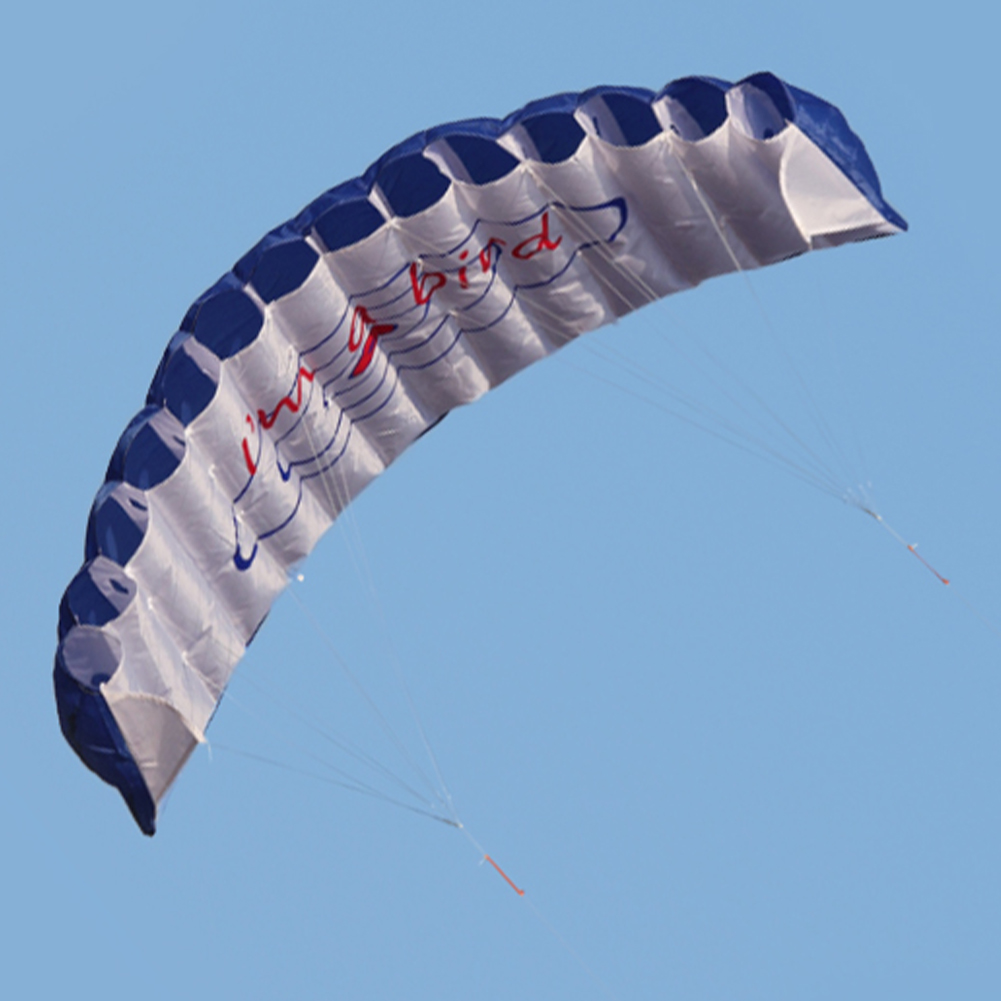 Dual Line Kites Flying Rainbow Sports Beach Kite Outdoor Kitesurf Sports Beach Outdoor Spaß Doppellinie Stunt Parafoil Fallschirm