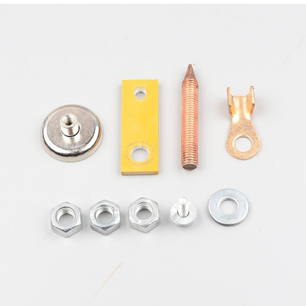 Magnetic Welding Fix Ground Clamp Copper Tail Metal Plate Welding Support Strong Magnetic for Electric Welding Ground