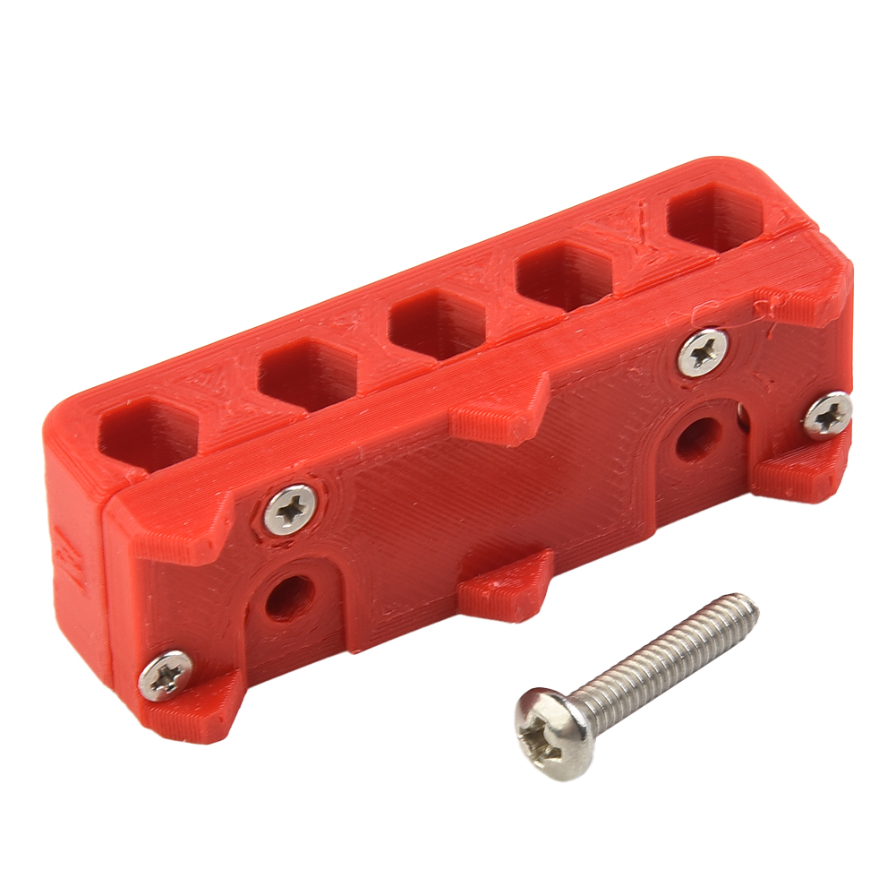 Support universel de bits de forage magnétique avec vis pour l'organisateur d'outils M12 12V pour perceur de marteau à clé à impact de punch