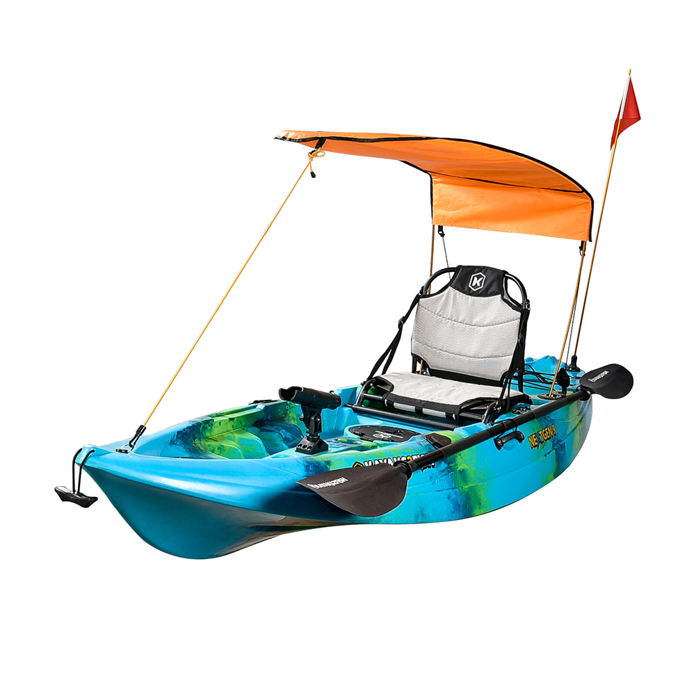 Nouveau auvent Universal Durable Single Kayak Auvent 125 * 110 cm ACCESSOIR DE BATEAUX DE SUMPLABLE DE SUMAGE ANTÉRIEUR ANTÉRIEUR DE 110CM