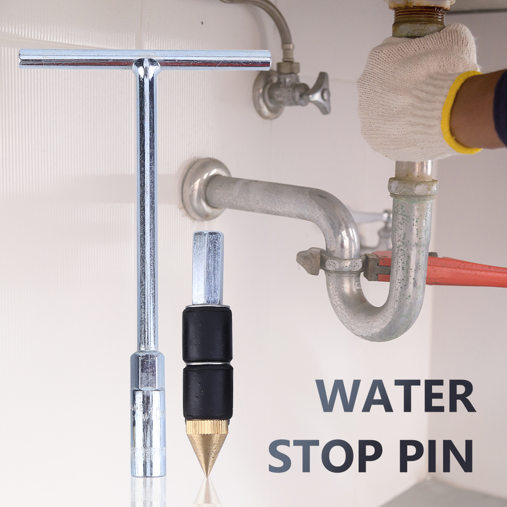 Vattenstopp Pin Hot Melt Needle Reparation VVS Tool Hot Melt Needle For Kitchen Badrum Plugging BathTub Sink Tunnels Plug