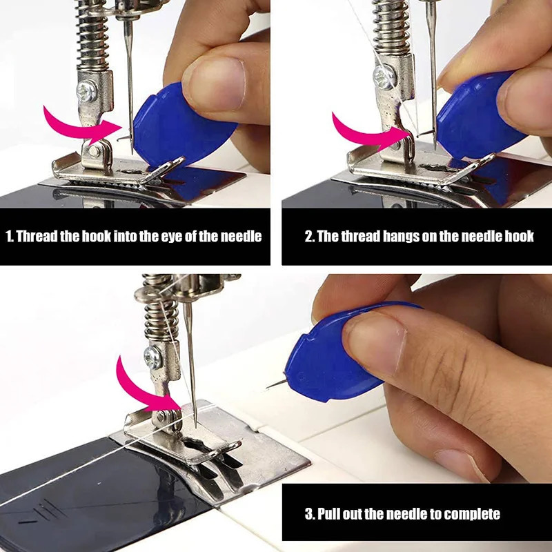 Auto Needle Threader ELDERLY GUIDE Simple Device för DIY Machine Sewing Work CrossStitch Tool 240428