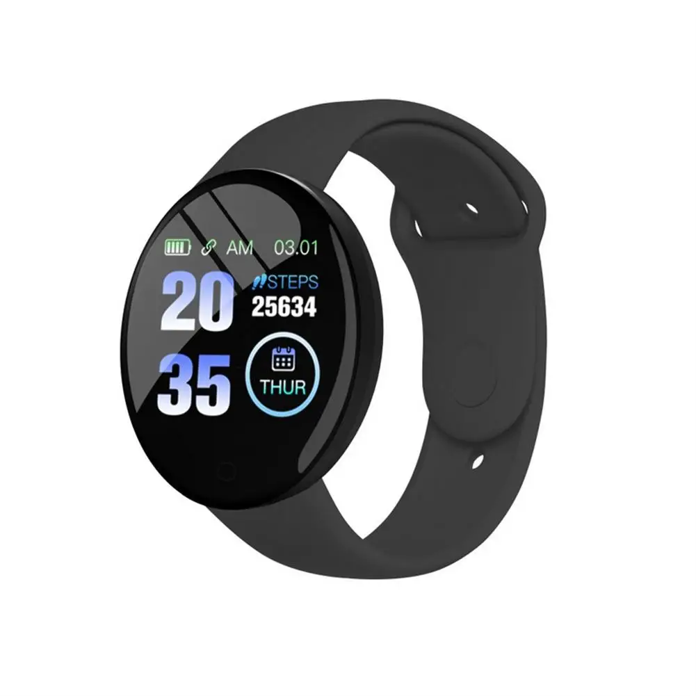 D18S Smart Watch 1,44 Zoll Bildschirm 90mAh Batterie Bluetooth-kompatibler 4.0 Schlafmonitor Fitnessarmband für Männer Frauen Geschenke