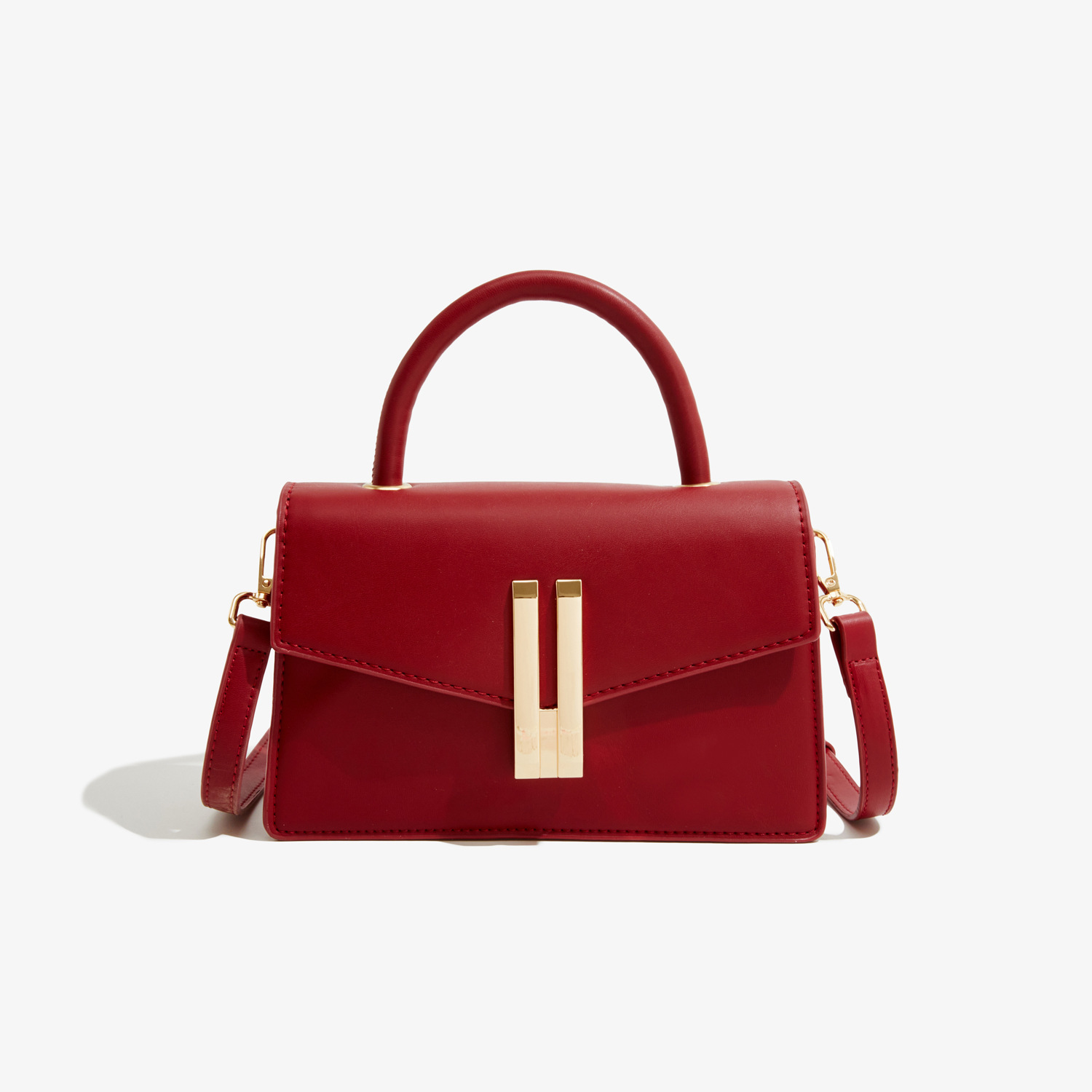 Fashion Ins Girls Solid Color Crossbody Bags Bolsos Sac En huvudfemme Handväska Trendiga handväskor för kvinnor