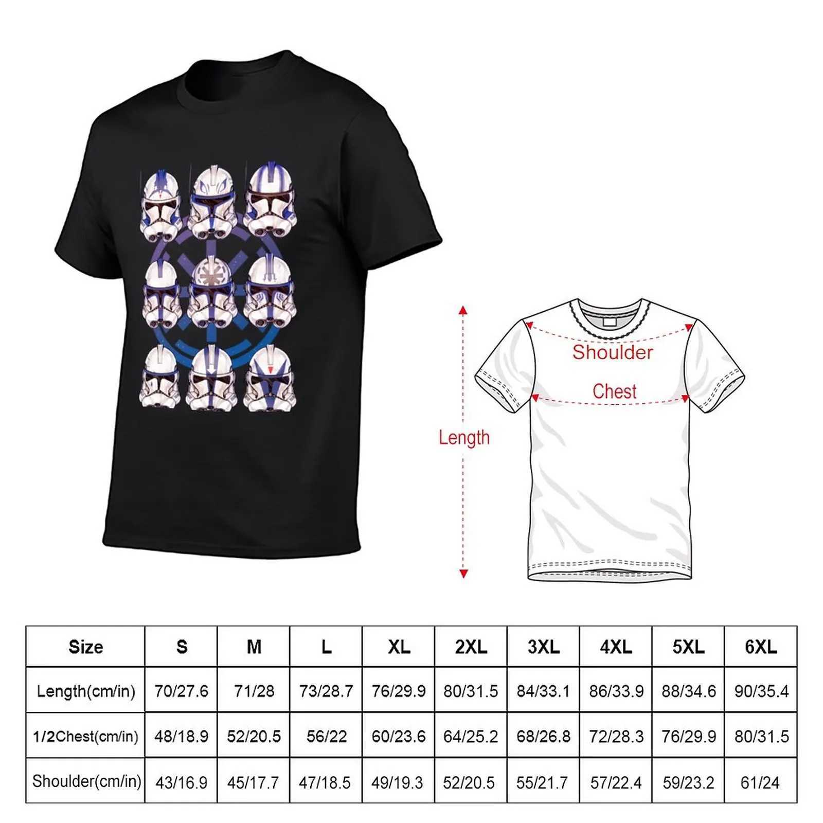 メンズポロス新しい501st 9パックTシャツ美学服サマートップアニマルプリントシャツメンズピュアホワイトTシャツ2403