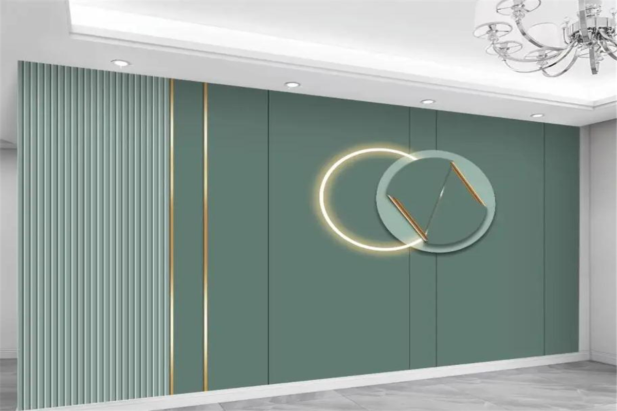Customized TV -Hintergrund, neues vertikales Muster Wohnzimmer Wallpaper, Sofa, Film und Fernsehen Wallpaper