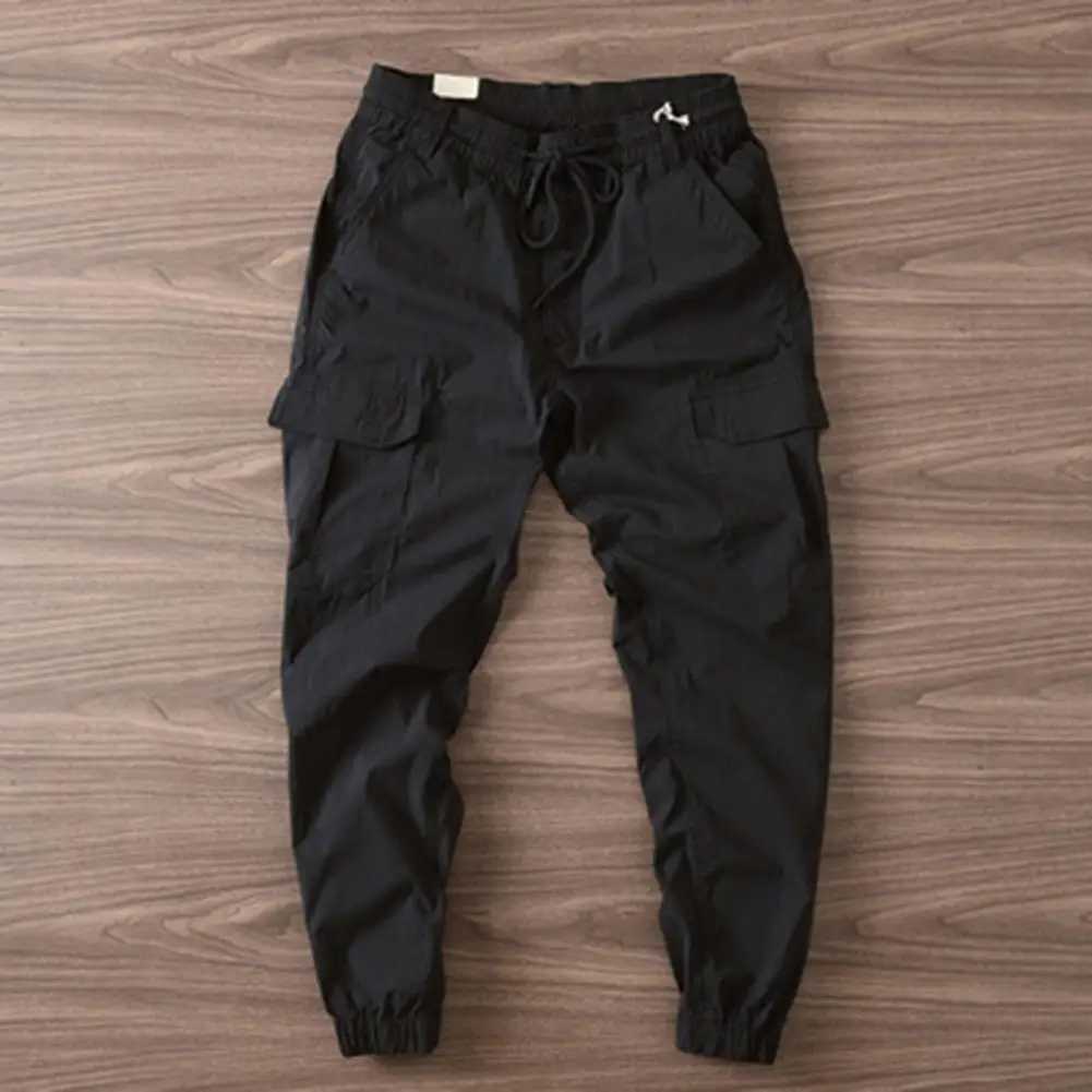 Pantalon pour hommes Pantalons commerciaux pour hommes Dragme Summer Mens Sports Pantalons Mens Casual Elastic Pantal