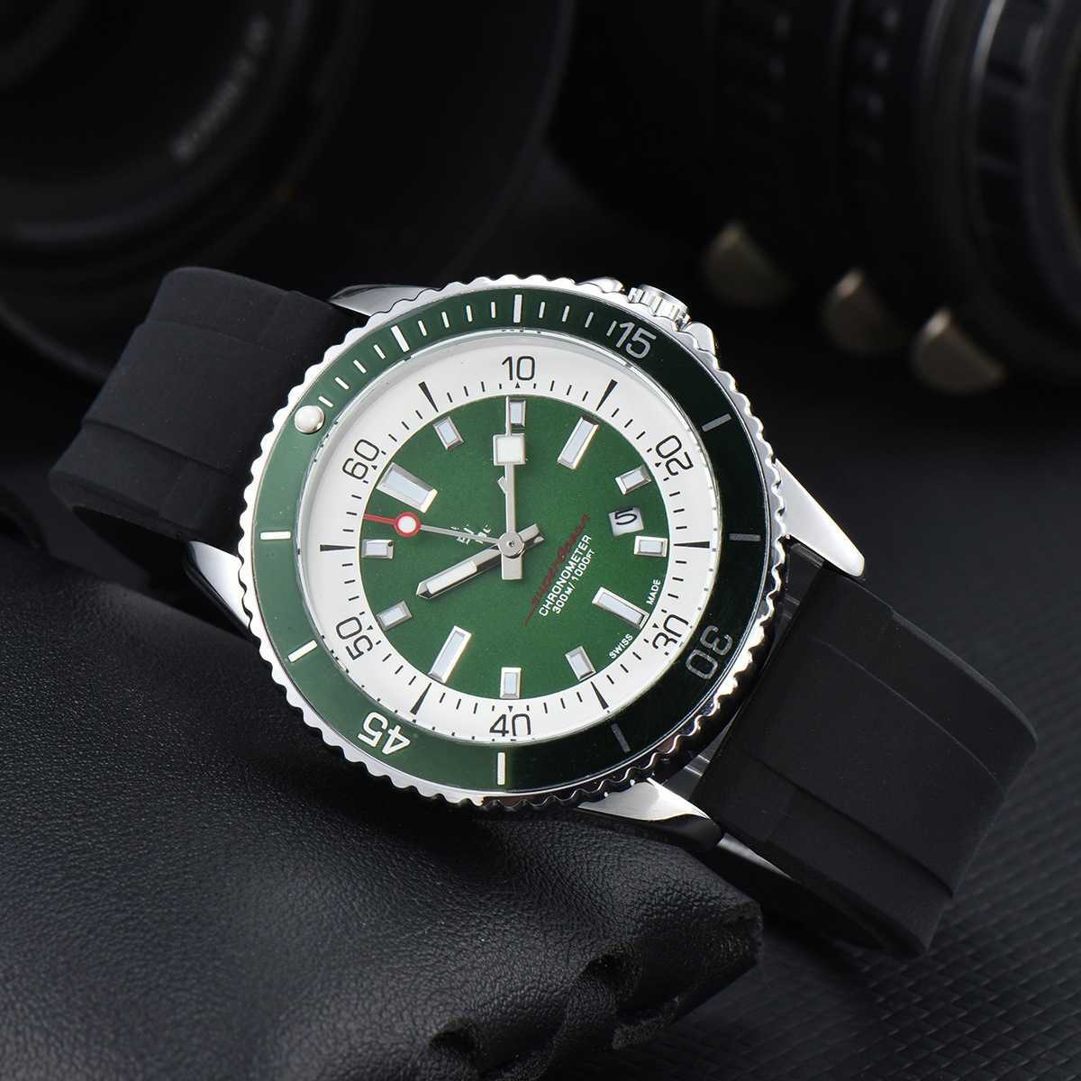 Watch watches AAA 2024 Mens New Watch Three Pin BNL Fashion Trend Silicon Tape Quartz Watch