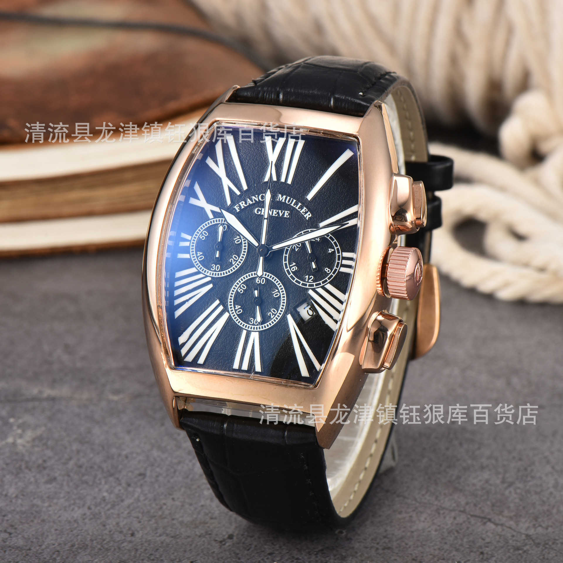 Montres montres aaa 2024 hommes à 6 broches de quartz watch belt watch mens watch