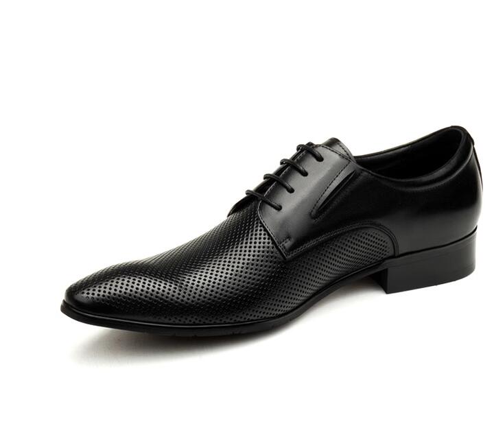 Designer Coupés Mesh Chaussures habillées respirantes Sandales Fashion Britain Britain Men Business Party Chaussures Muis décontractées Locages en cuir authentiques chaussures de bureau formelles