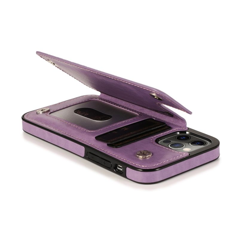 Convient pour l'iPhone 15 Boîtier de téléphone Apple en relief 14 13 12 11 Téléphone en cuir Mandala Carte Insert Protective Case