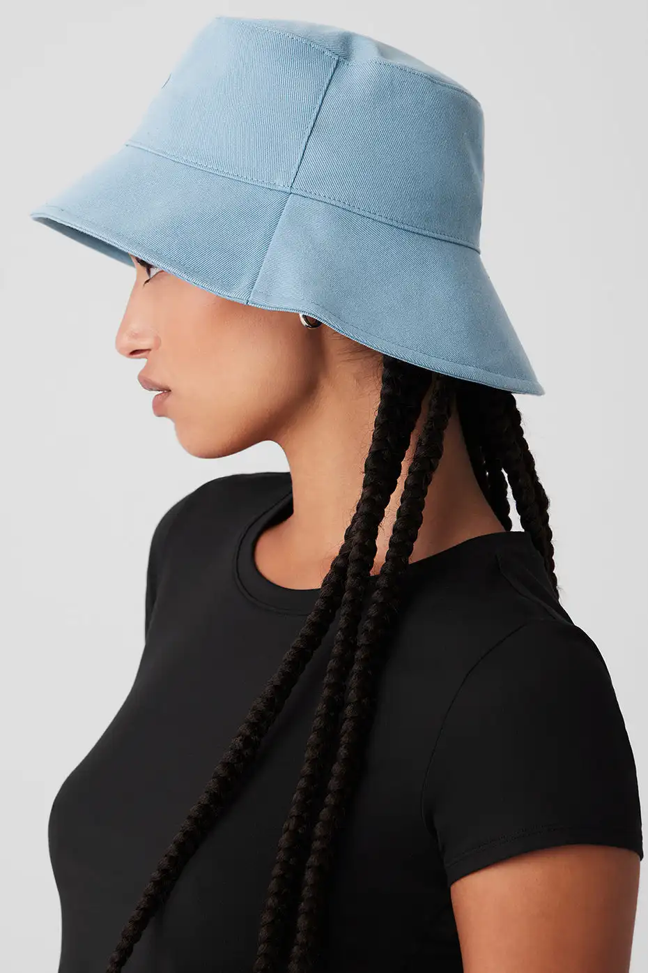 Lo Yoga Bucket Hat - Unisexe 100% coton Denim Upf 50 Place de voyage d'été embalable chapeau de soleil