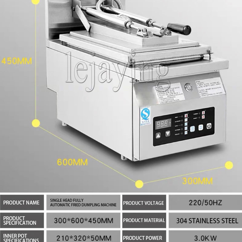 GYOZA ELÉTRICO COMERCIAL INCRÍNIO FRIADO DO TIPO DO TIPO DO TIPO DO EQUIPAMENTO DE GRELHA DE GREVELA MÁQUINA DE FRYER