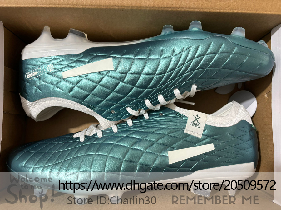 Invia con stivali da calcio di qualità da borse Legends 10 Elite FG Soccer Calcias 30 ° Anniversario Esclusivo Mens Leather Comfort Training Scarpe da calcio US US 6.5-12