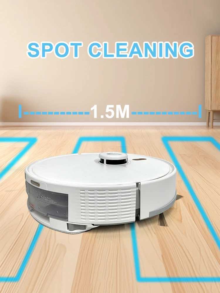 Oczyszczacze próżniowe Inteligentna robot Cleaner 3000PA Dwa w jednym połączonym maszynie do czyszczenia urządzeń gospodarstwa domowego Kuchnia Q240430