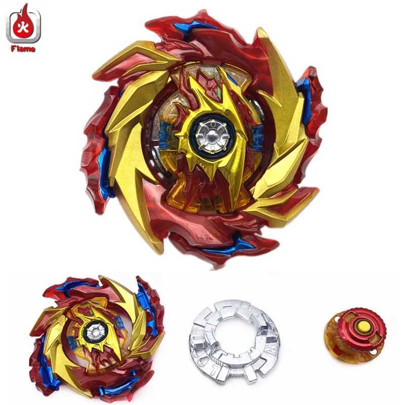 4D Beyblades Box Set B-174 Limit Break DX Super King B174 Spinning Top with 2 Spark Launcher childrens toys Q240430