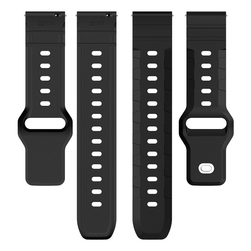 18 mm 20 mm 22 mm Silicone Watch -riem geschikt voor Samsung Galaxy Watch6 5 Huawei GT3 Garmin Venu Replacement Watch Band Polsband Smart Accessories