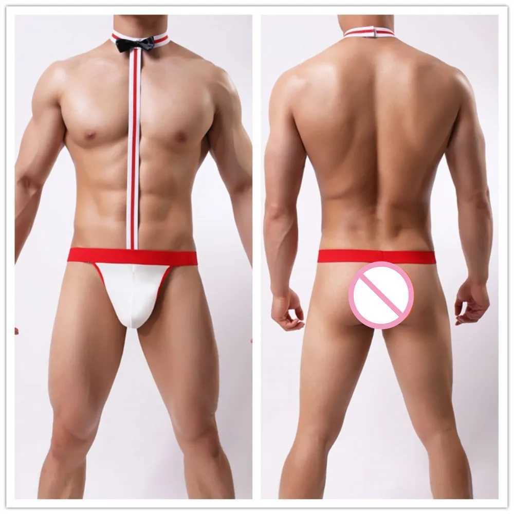 Underpants Herren Unterwäsche Heiße T-String-Heim-Herren sexy enge Kleidung Bug Performance Kleidung T-Back Thong Intime Beziehung kommt bald Q240430