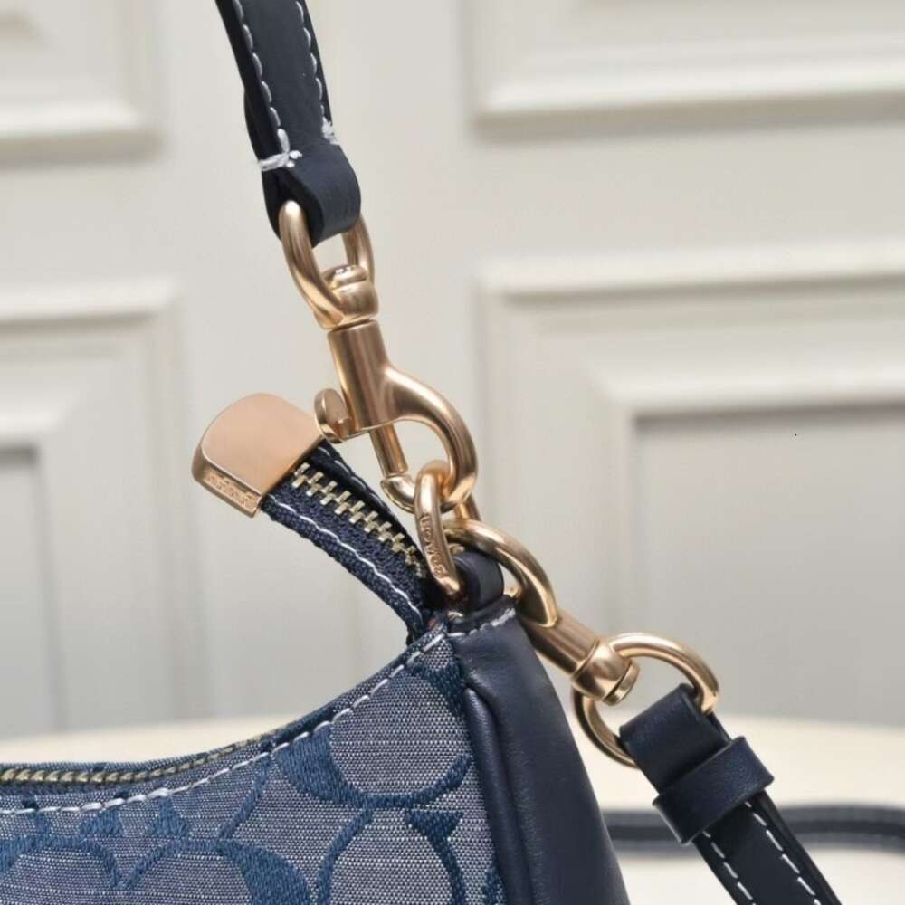 Luxury Leather Designer Brand Women's Bag New Womens Bag Mollie25 Bretto Danning Handheld One Shoulder Crossbody