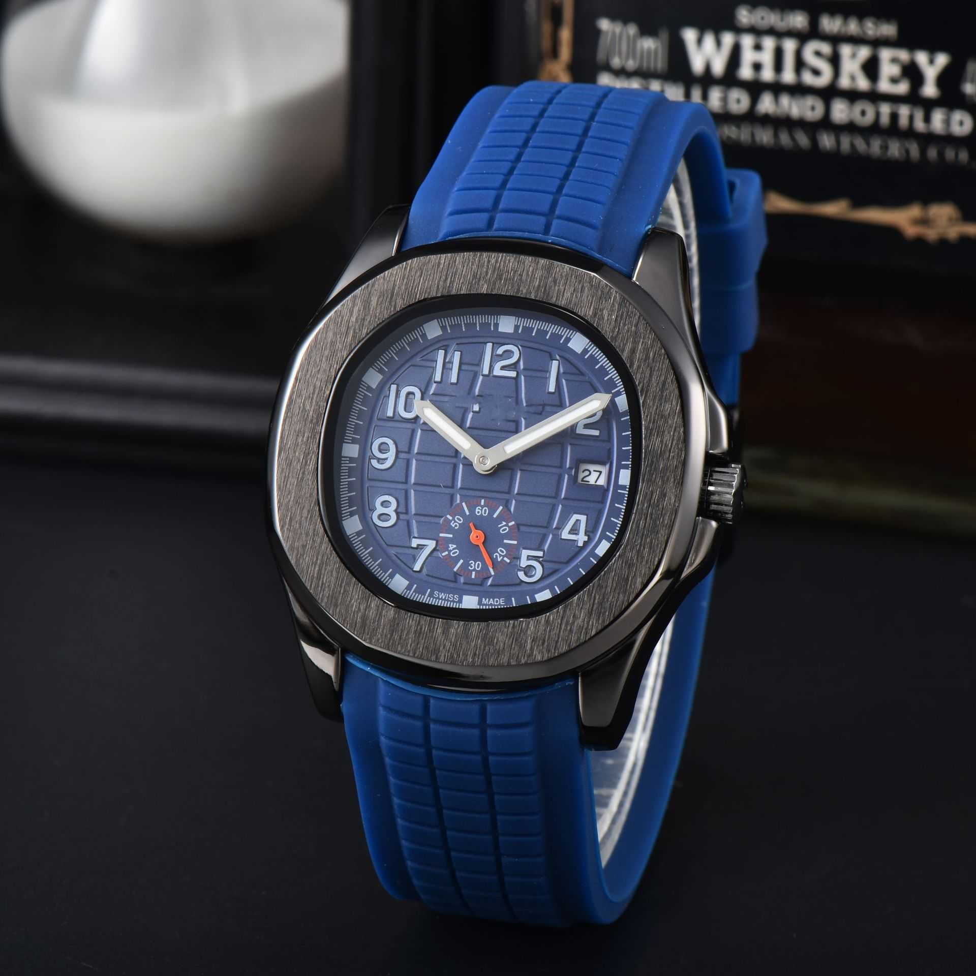 Designer Watch ReloJ Saatler AAA kuvars izle Badajia Parrot Thread Çok Fonksiyonlu Kuvars Saat Altıgen Plaka YCD087 MENS SAAT