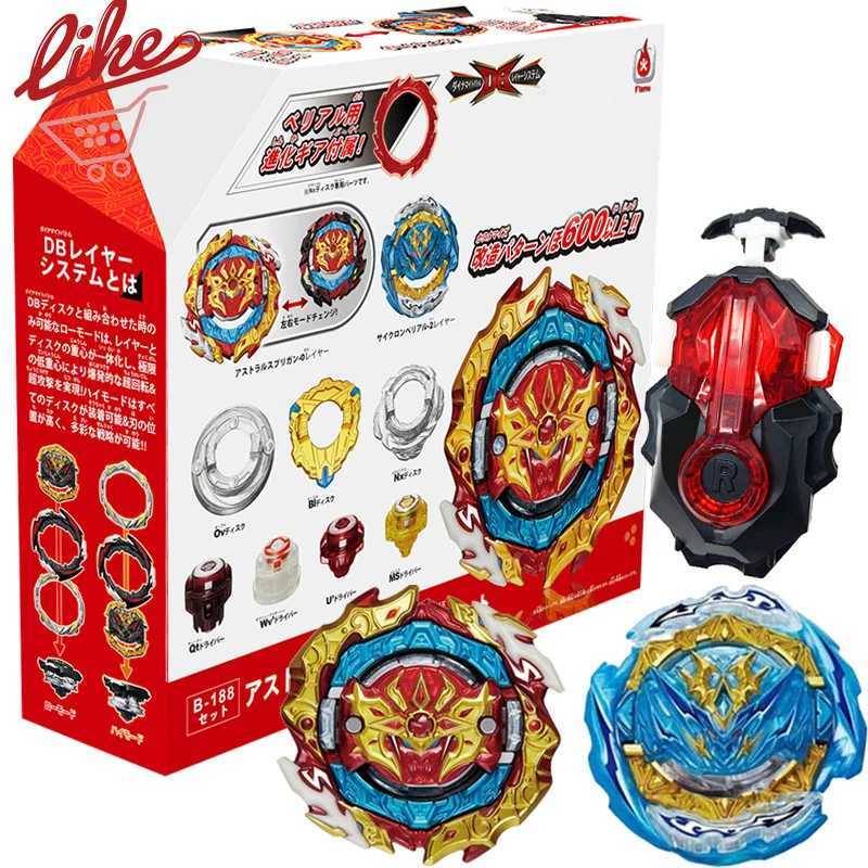 4d Beyblades laike db-188 db astralspriggan b193究極のバルキリースピントップ