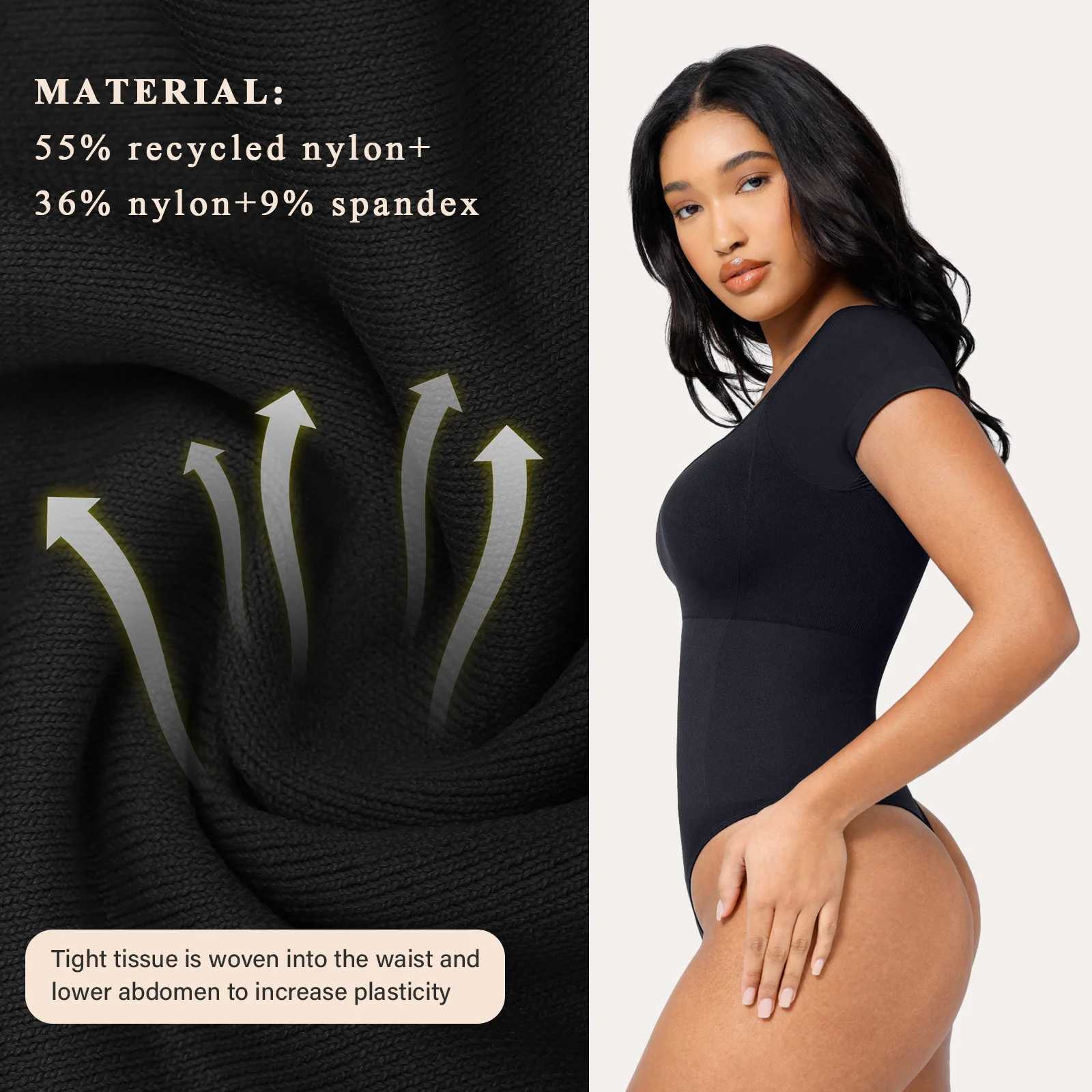 Jumpsuits para mujeres Rompers para mujeres Sliming sin costura súper fuerte soporte de cofre de techo