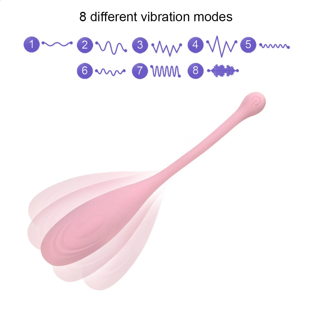 8-speed vaginal tension vibrator Kegel ball Ben Wa ball jump egg vibration egg sex toy 240430